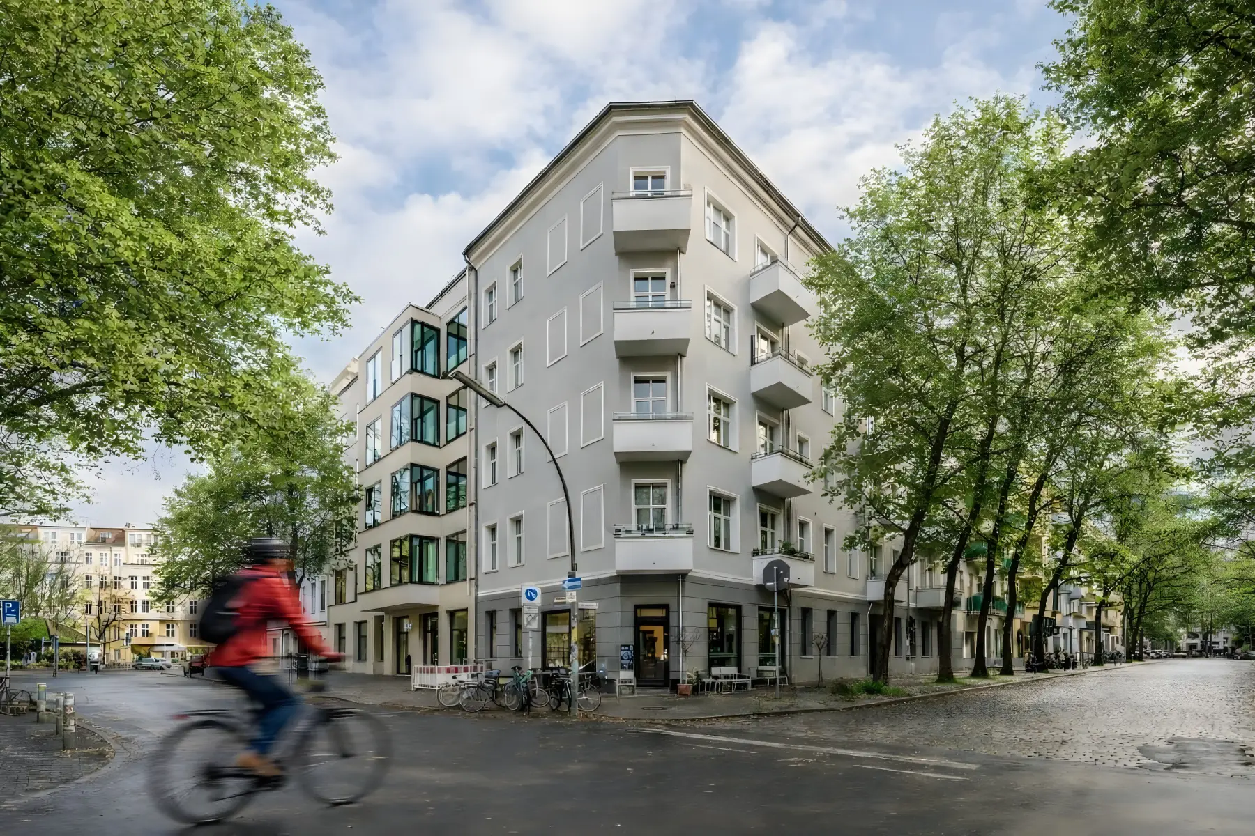 Moderne Neubauarchitektur